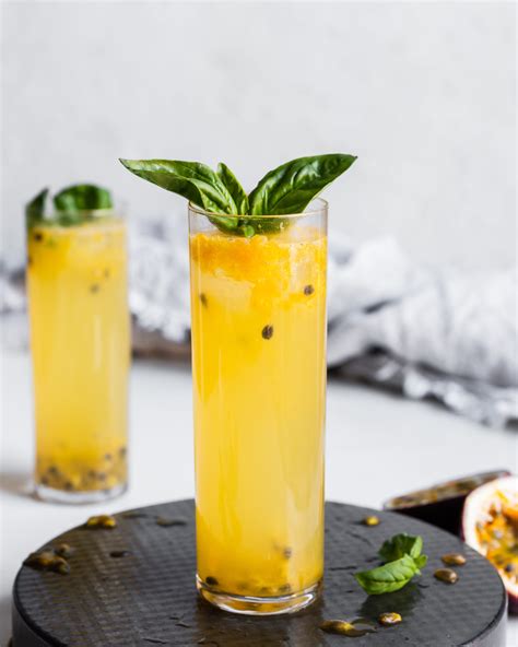 passion fruit juice cocktail